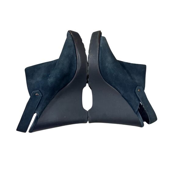 Chloë Sevigny x Opening Ceremony Mary Lou Navy Wedge Sandals Size 10 Y2K Rare - Picture 4 of 9